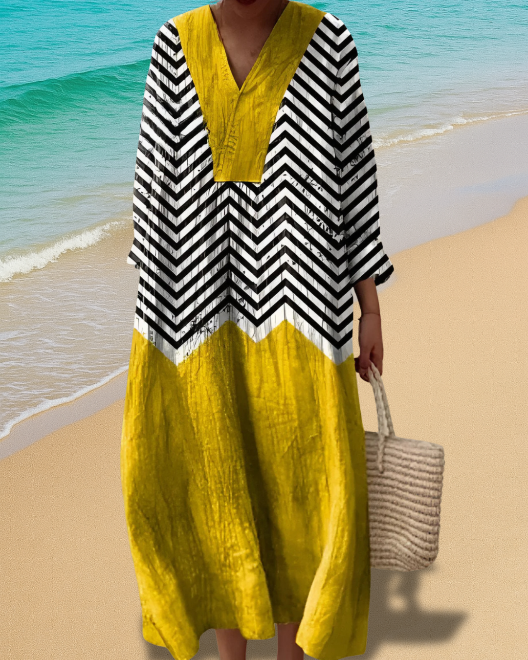 Zoe - Gestreepte jurk