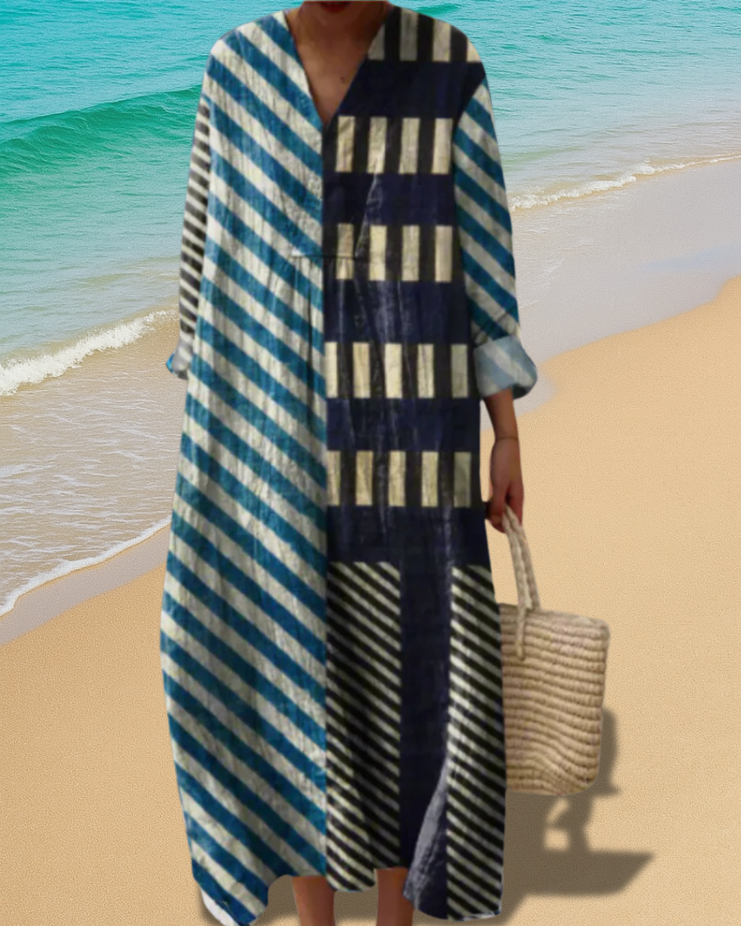 Lotte - Gestreepte jurk