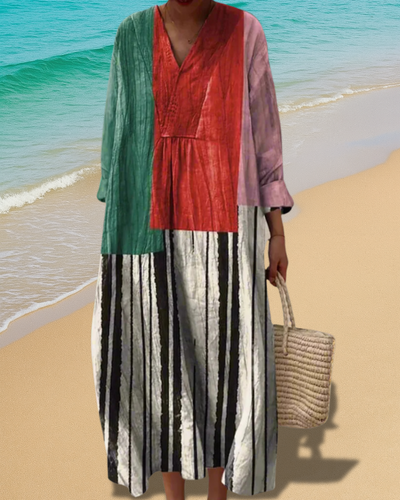 Merel - Gestreepte jurk