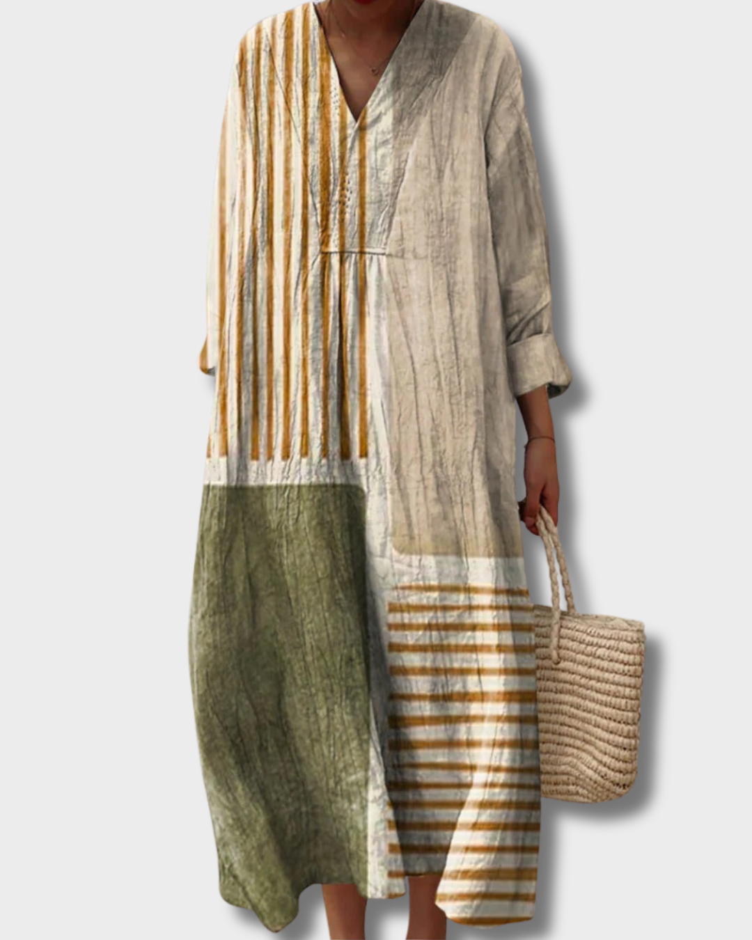 Alida – Geometrische jurk