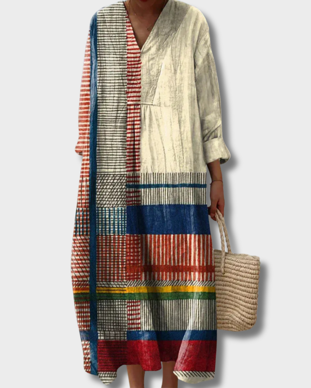 Olivia – Geometrische jurk