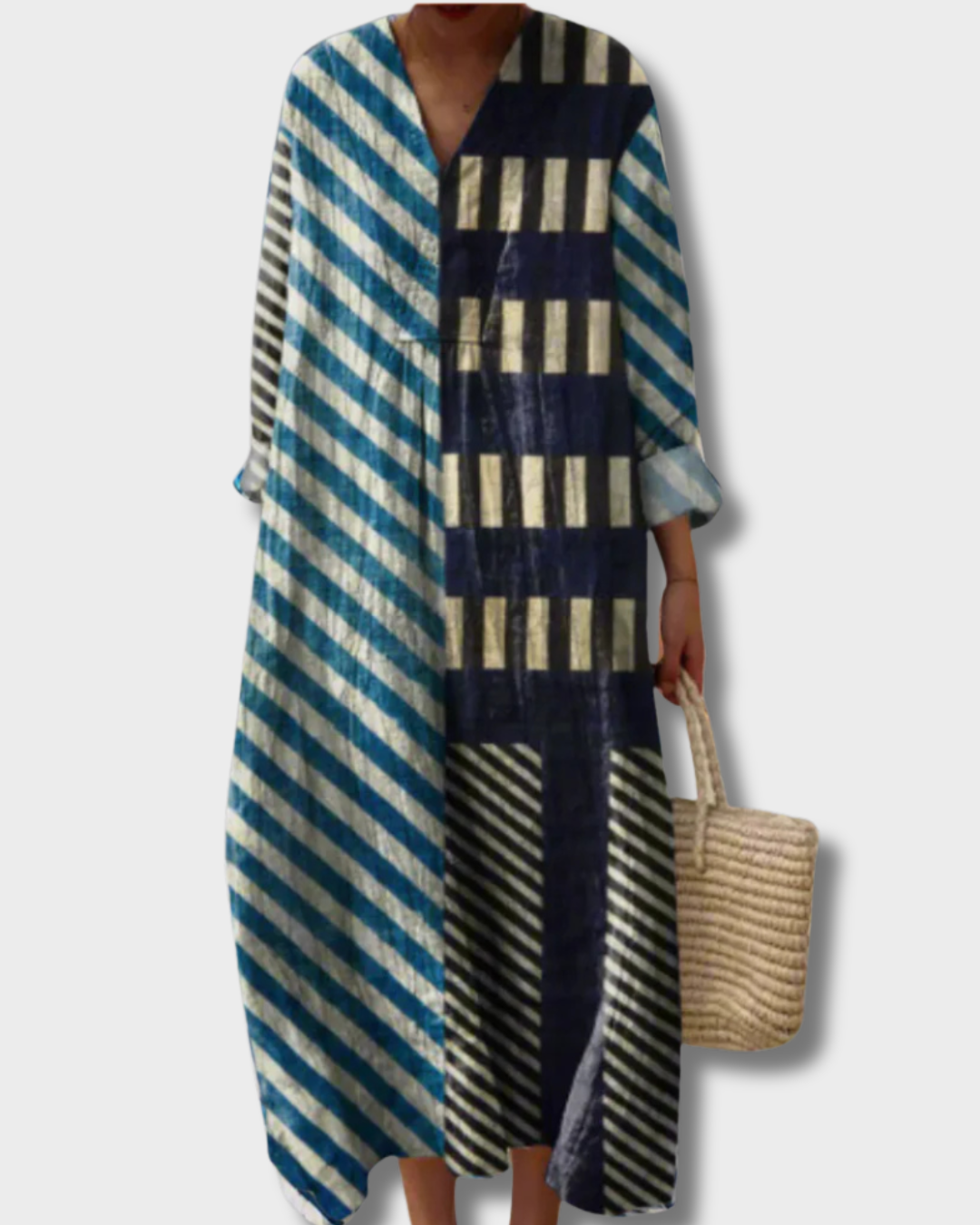 Lotte - Gestreepte jurk