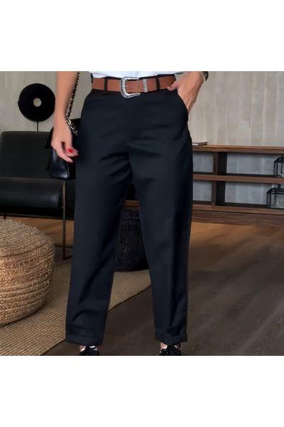 Marlene - Striped Suit Trousers